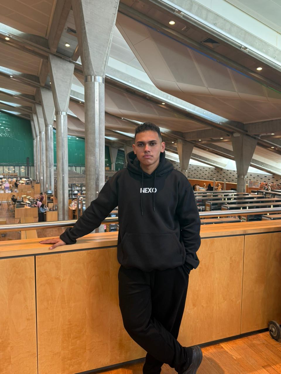 Authentic Alexandria themed Black Hoodie